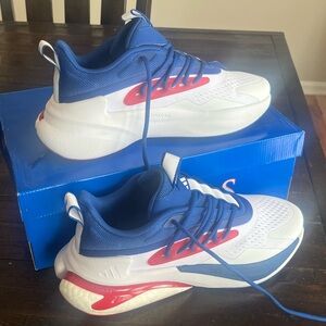adidas Kansas Jayhawks Alpha Boost Shoes sneakers